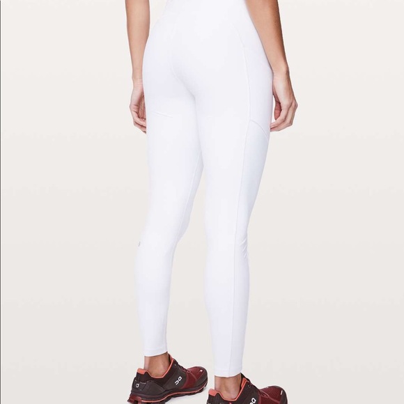 SOLD. Lululemon Speed Up Tight 28” White - Picture 2 of 11